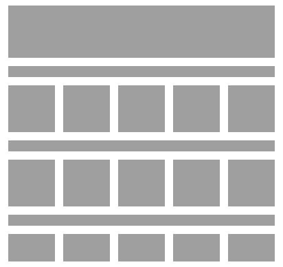 Category layout preview