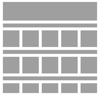 Category layout preview